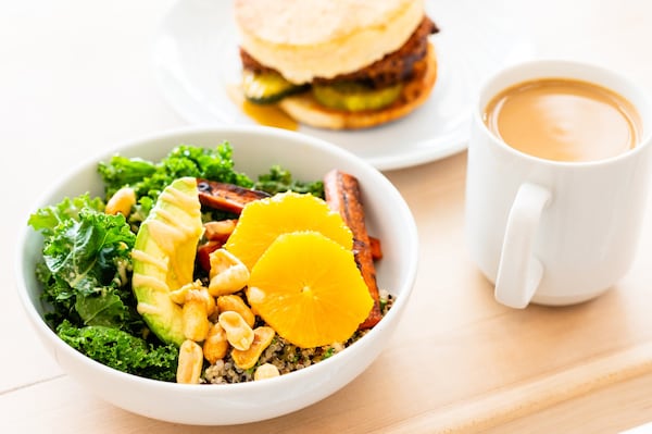 The quinoa bowl at Pancake Social. CONTRIBUTED BY HENRI HOLLIS