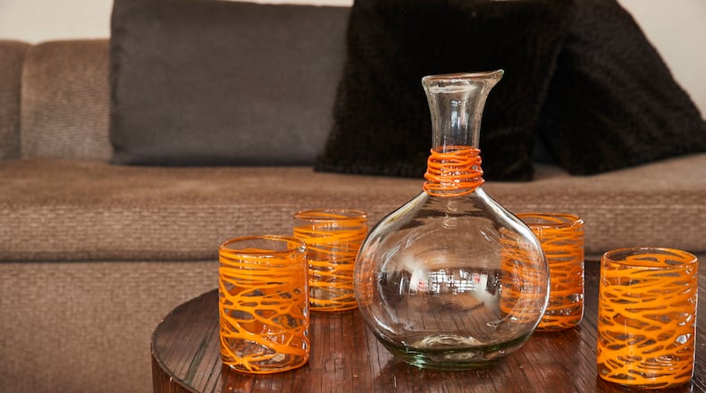 Mexican glassware from Verve Culture. Courtesy of Verve Culture