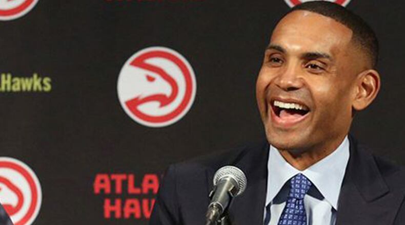 Former NBA star Grant Hill is the Hawks vice chairman. (AP photo)