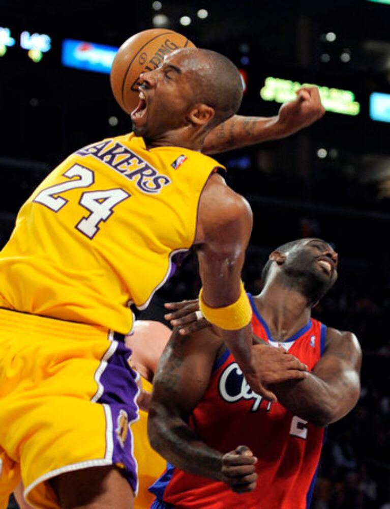 Celebrities watch Los Angeles Lakers vs. Clippers