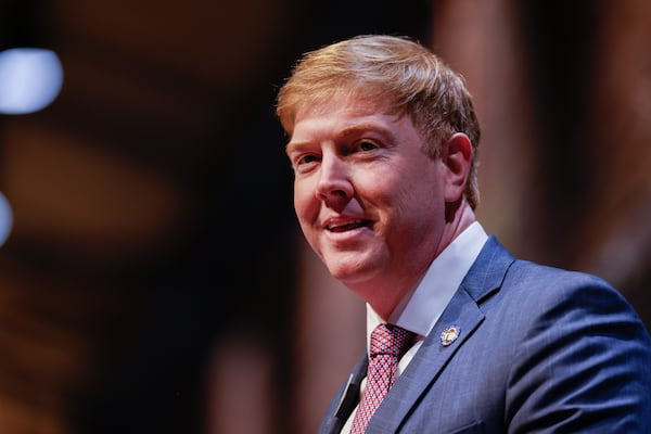 Last year, Republican state Sen. Blake Tillery joined a growing list of his colleagues who have launched campaigns for lieutenant governor. (Arvin Temkar/AJC)