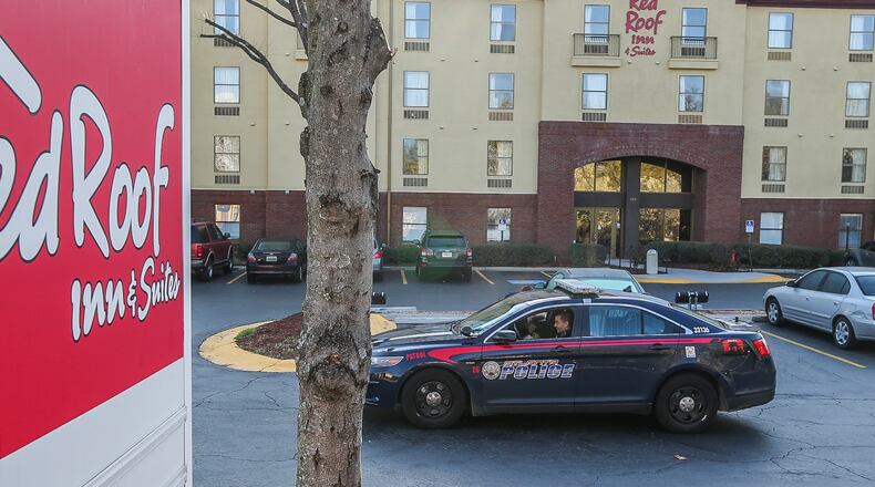 Atlanta police Tuesday morning were investigating the shooting of a woman in Midtown. JOHN SPINK / JSPINK@AJC.COM