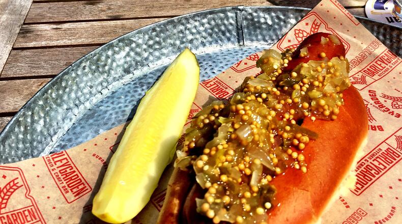 The menu at Barleygarden Kitchen and Craft Bar claims to serve “The Best Hot Dog You’ll Ever Eat.” It would make our critic’s top five, but check it out for yourself. CONTRIBUTED BY WYATT WILLIAMS
