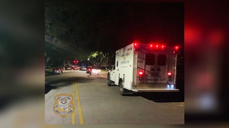 A Virginia man was shot and killed Friday morning after firing at Albany police officers, according to the GBI.