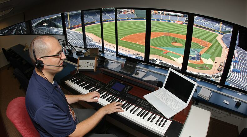 Matthew Kaminski has been the organist for the Atlanta Braves since 2009. This year, he's taking his tunes back to "the Ted" for Georgia State football.