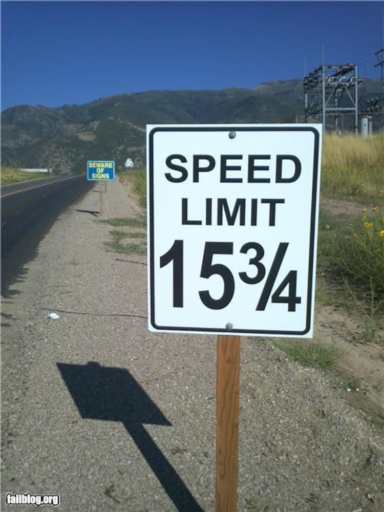 Funny signs