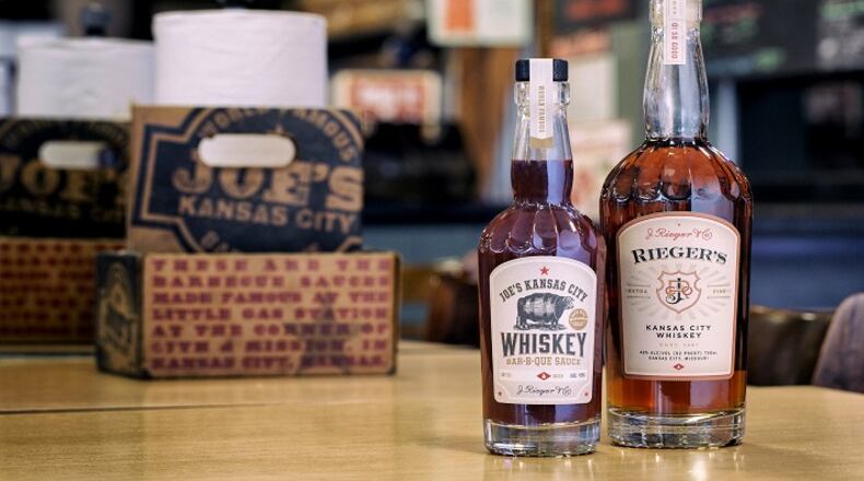 Joe's Kansas City Whiskey Bar-B-Que Sauce combines "two things that are great about Kansas City," says Cary Taylor, Joe's KC culinary director: J. Rieger & Co. whiskey and the barbecue icona s Kansas City-style sauce. (Jill Silva/Kansas City Star/TNS)