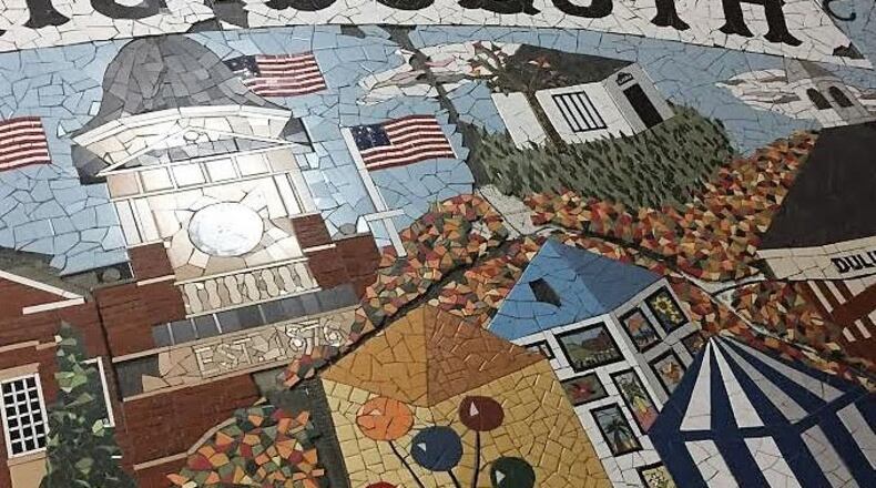 Duluth will dedicate a new mosaic in downtown at 6 p.m. Dec. 14. Created by artist Jennifer Freeman and funded by the Duluth Fall Festival, the mosaic is located in Parsons Alley. Courtesy City of Duluth