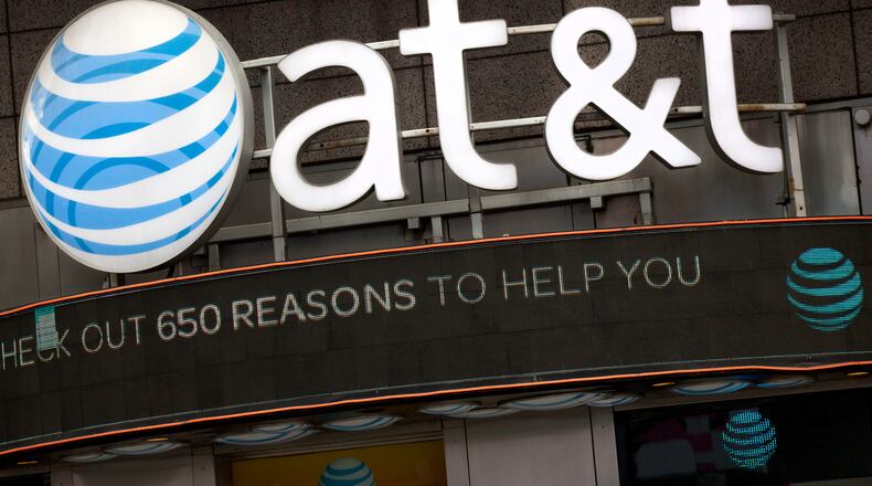 As the strike by 17,000 workers in the Southeast against AT&T neared the end of its first week, negotiators for union and company met Thursday with a federal mediator. (AP Photo/Mark Lennihan, File)