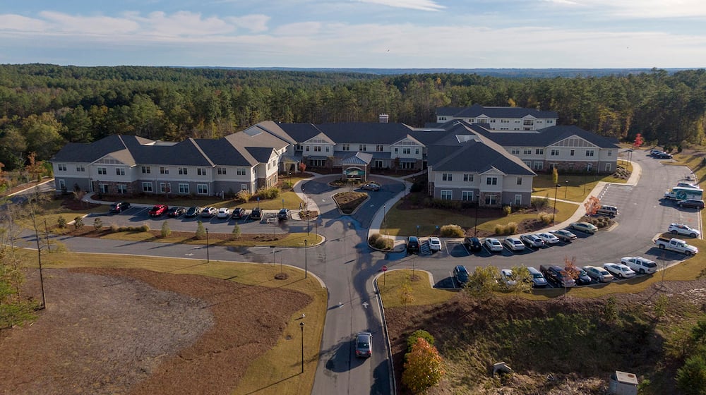 The Glen at Lake Oconee Village, an upscale assisted living community in Greensboro that was funded by conduit bonds. (Hyosub Shin / Hyosub.Shin@ajc.com)