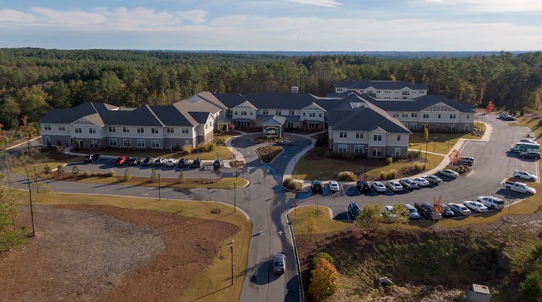 The Glen at Lake Oconee Village, an upscale assisted living community in Greensboro that was funded by conduit bonds. (Hyosub Shin / Hyosub.Shin@ajc.com)