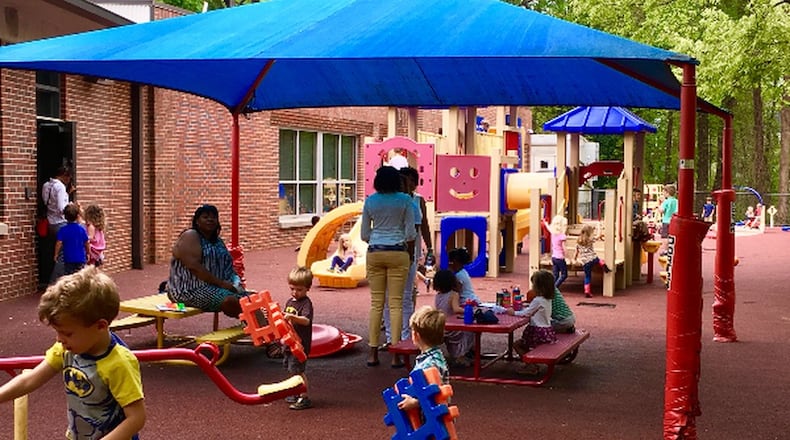 City Schools Decatur’s Early Childhood Learning Center remains at College Heights. Photo by Bill Banks