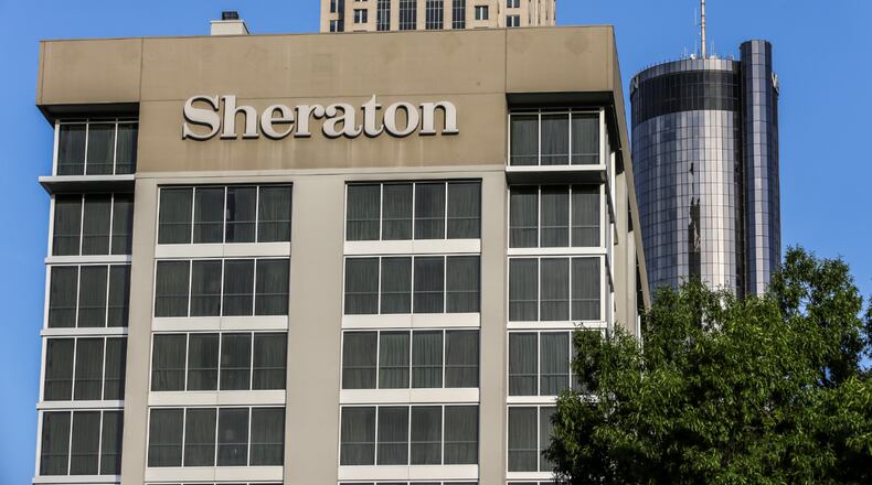 The Sheraton Atlanta will remain closed until at least Aug. 11.