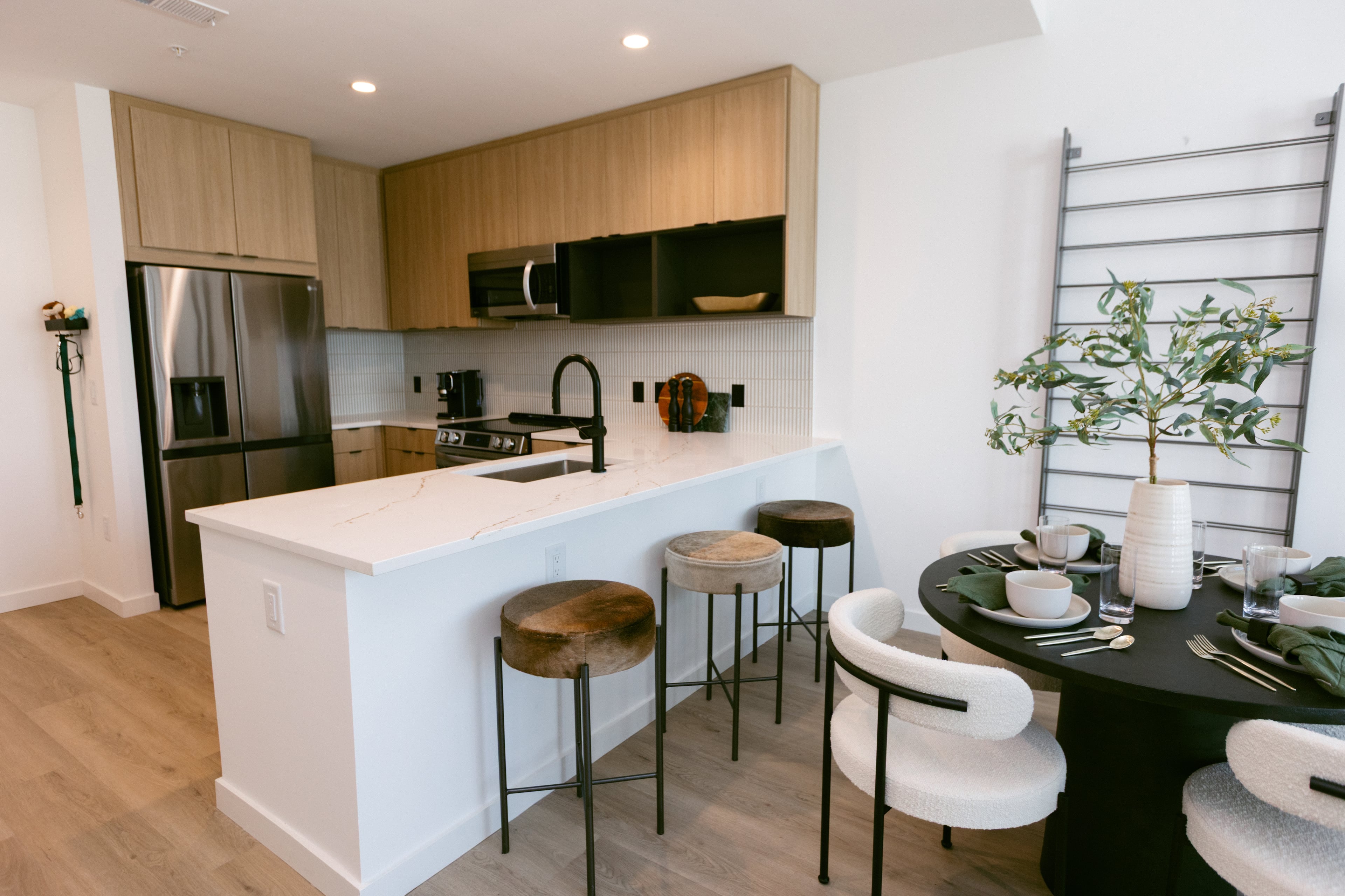 The Mitchell apartment complex at Centennial Yards began pre-leasing units in July 2025. (Courtesy of Centennial Yards)