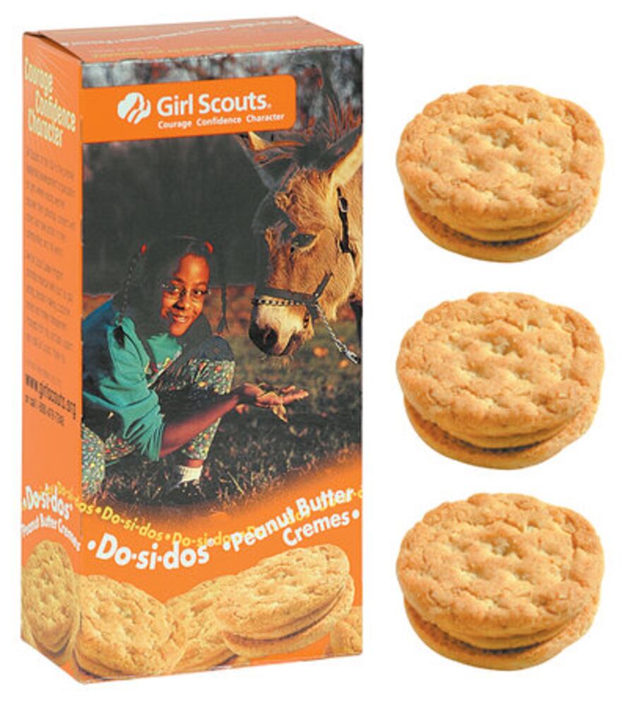 Popular Girl Scout cookies