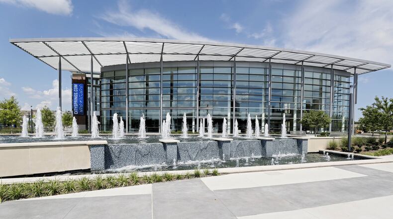 The new Sandy Springs Performing Arts Center houses the Byers Theatre, which has seating for 1,070 on three levels including box seats.