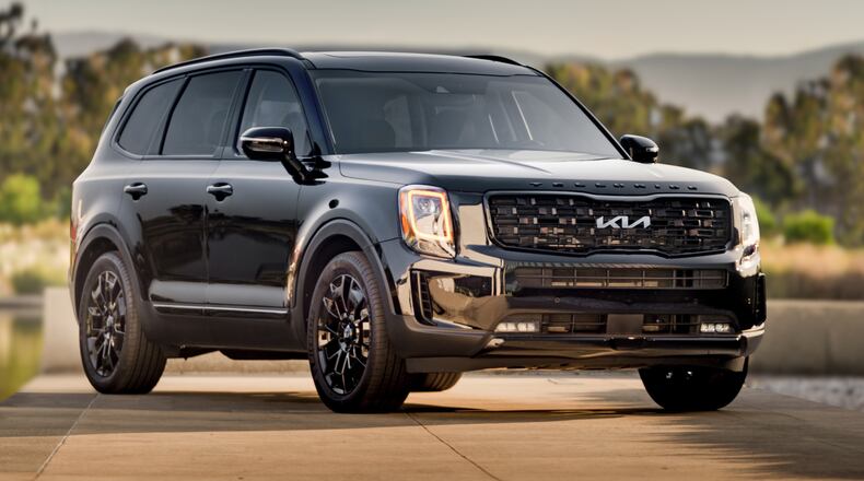 2022 Telluride Nightfall Edition. Photo courtesy of Kia