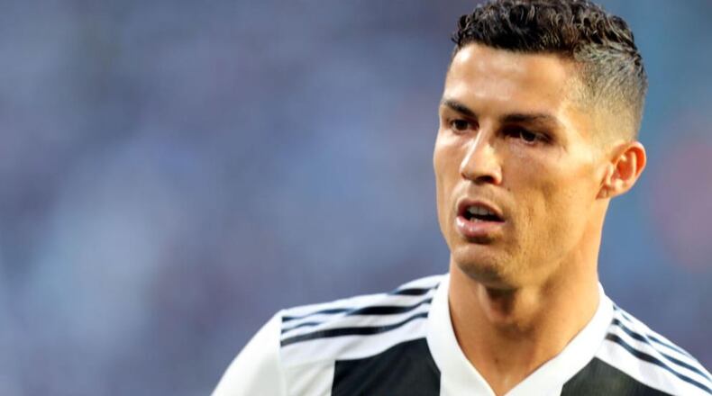 Cristiano Ronaldo is denying an accusation that he raped a woman at a Las Vegas hotel in 2009.