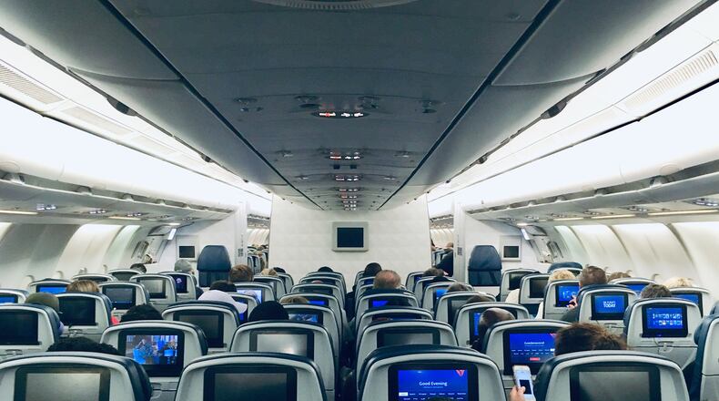 Delta and the other major airlines require masks on their flights due to the coronavirus pandemic. (Dreamstime/TNS)
