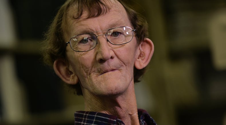 Tony Strickland filed a lawsuit after his bank account holding his workers’ compensation settlement was garnished for a credit card debt. The garnishment froze the account, preventing Strickland, who hurt his back at work and had nasal cavity cancer, from getting needed medical attention for other ailments. BRANT SANDERLIN / BSANDERLIN@AJC.COM