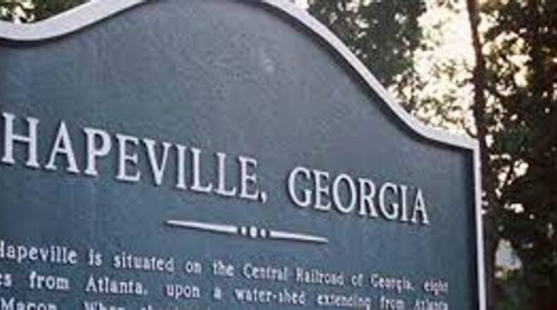 Extensive streetscape work including drainage and sidewalks is underway in Hapeville.