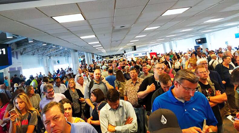 Thousands of passengers were stranded last week at Charlotte Douglas International Airport. Technical issues caused more delays on Sunday.