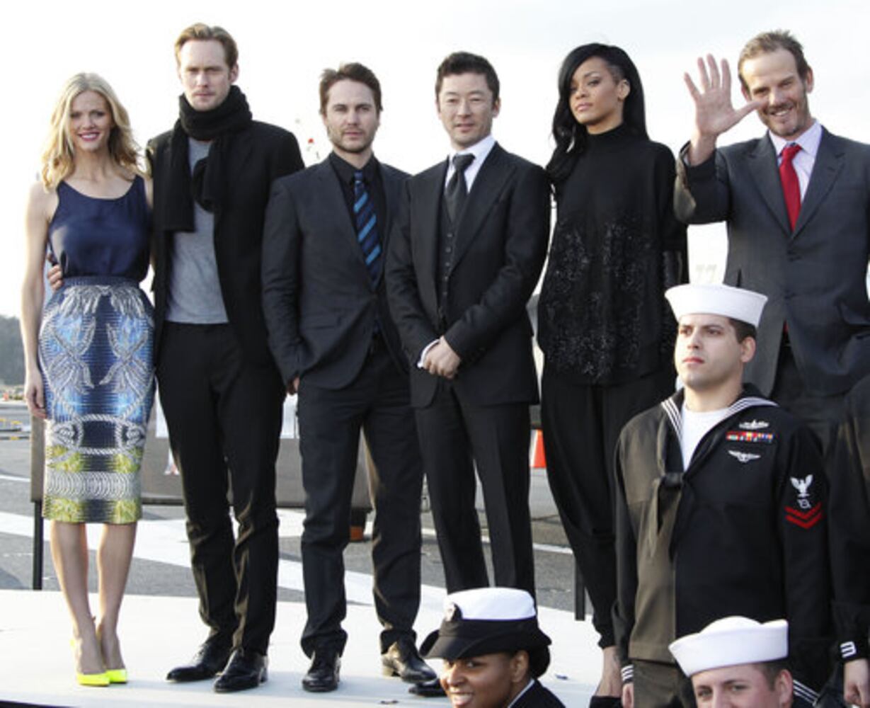 Rihanna steps aboard 'Battleship'