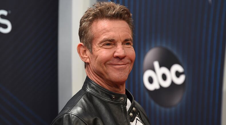 Dennis Quaid arrives at the 52nd annual CMA Awards at Bridgestone Arena on Wednesday, Nov. 14, 2018, in Nashville, Tenn. (Photo by Evan Agostini/Invision/AP)