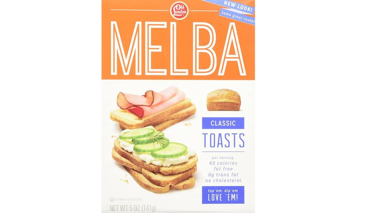 Old London Foods pared down its line of crunchy Melba toasts, leaving disappointed fans with only a handful of snacks from which to choose. Courtesy