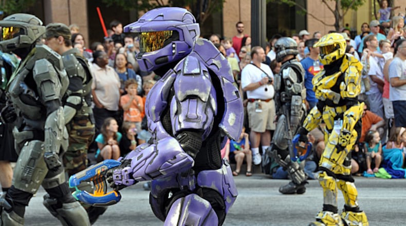 Halo cosplay at 2010's parade