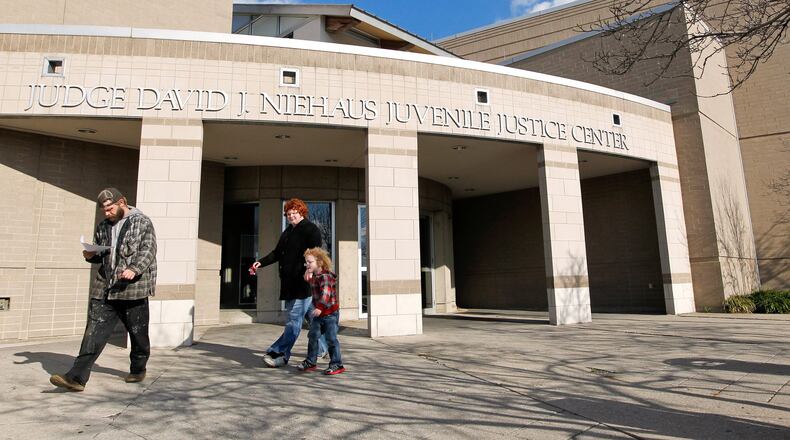 The Butler County Juvenile Justice Center at 280 N. Fair Ave. in Hamilton, seen in 2013. NICK DAGGY / STAFF
