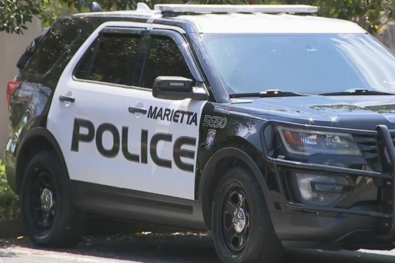 Marietta police arrested three teenagers and are seeking a fourth after a call from maintenance workers at the Veritas at East Cobb apartment complex about suspected squatters on May 27 led to charges of sex trafficking of two underage girls. (Courtesy of Channel 2 Action News 2025)