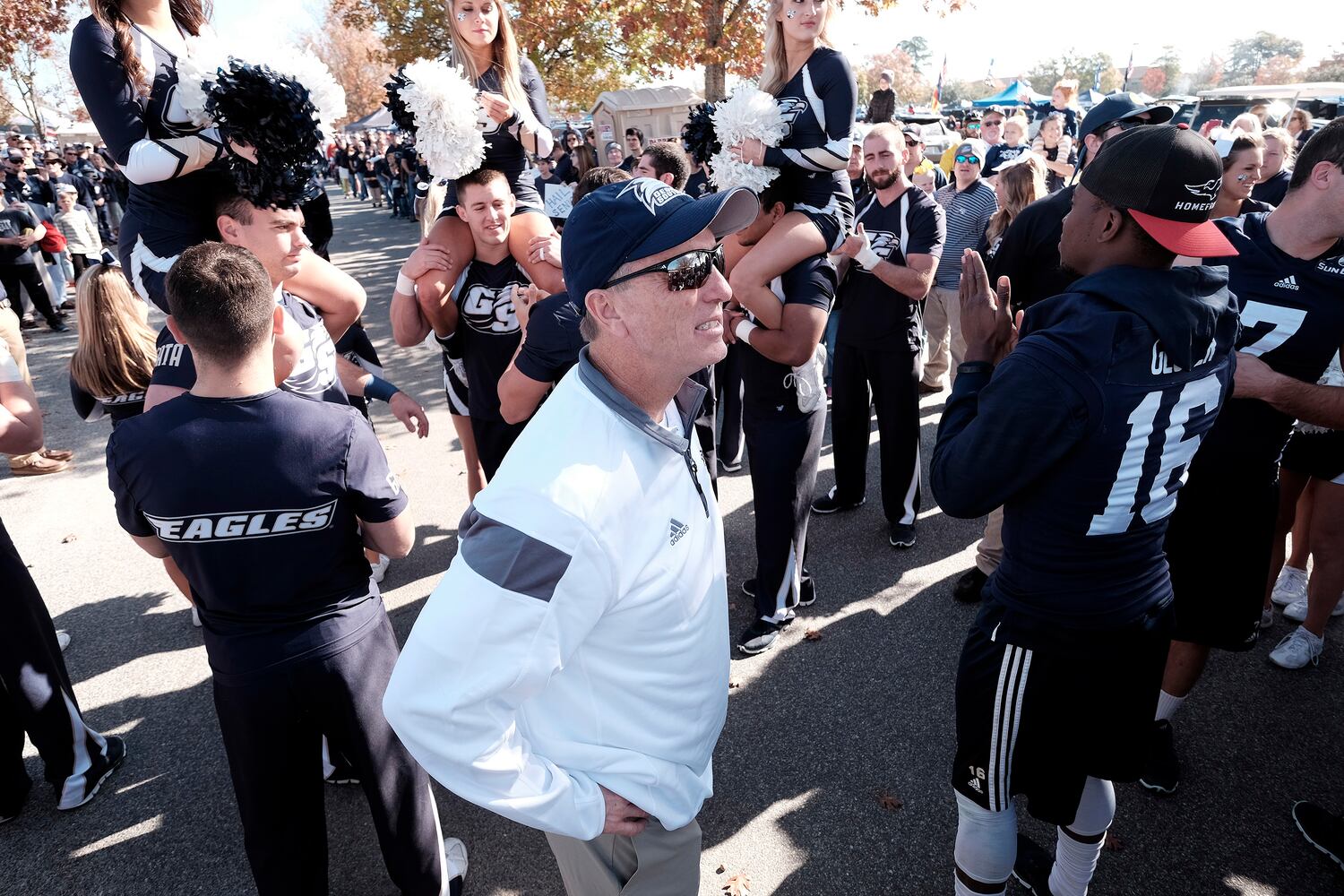 Georgia State Panthers upset Georgia Southern Eagles, 34-7