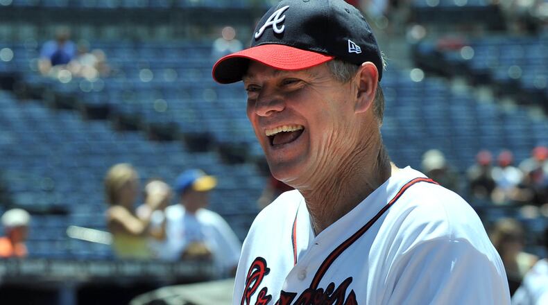 Dale Murphy played 15 seasons in Atlanta.