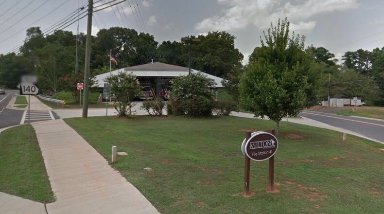 Milton has approved an emergency construction services agreement to address mold problems at Fire Station 41. (Google Maps)