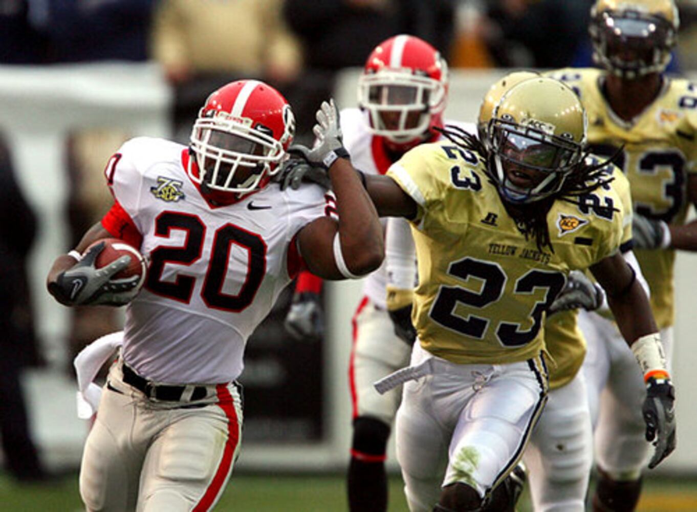 Georgia tech takes on Georgia