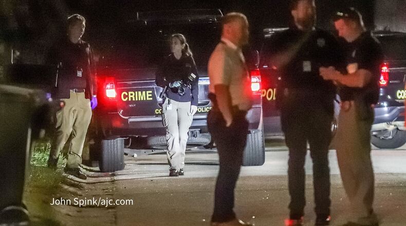 Cobb County police were called to a home on Valley Wood Drive for a fatal shooting early Thursday morning.