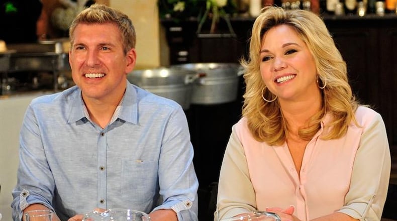 Todd and Julie Chrisley celebrate their 20th anniversary on the second season finale of "Chrisley Knows Best" on USA. CREDIT: USA