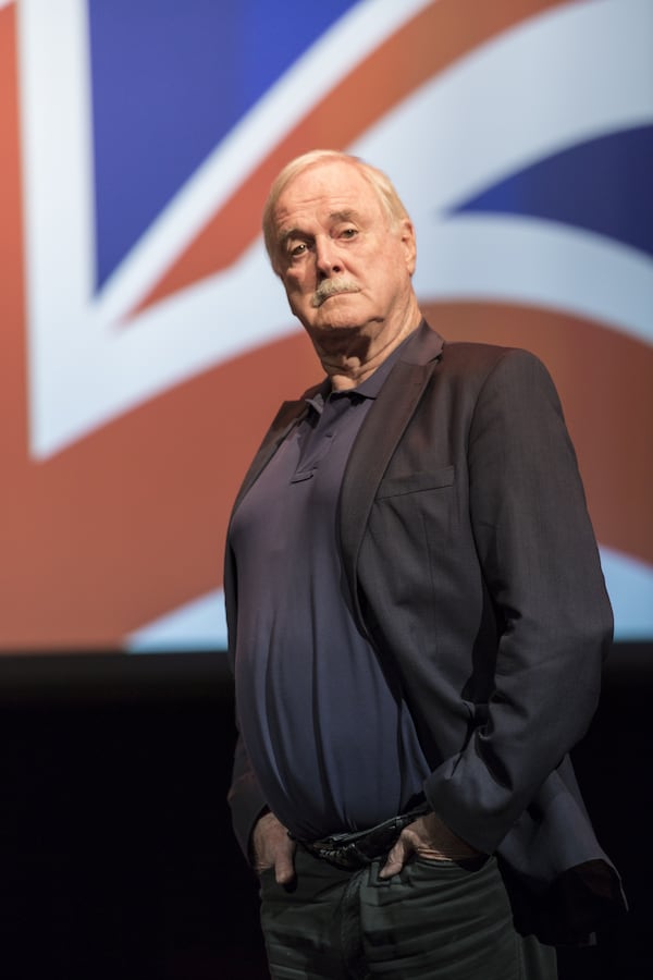 John Cleese, Minister of Funny Walks, will appear at Symphony Hall Sunday, Nov. 12. Photo by Rod Millington