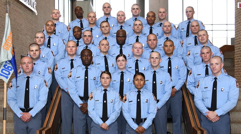 106th Trooper Class for the Georgia State Patrol (Credit: Georgia State Patrol)