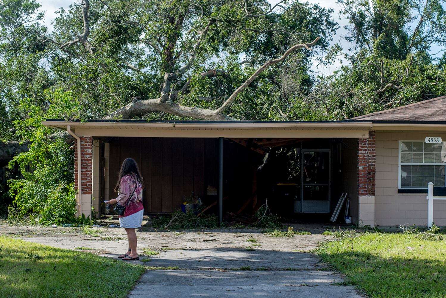 Photos: Irma’s wake of destruction along Georgia, nearby Florida