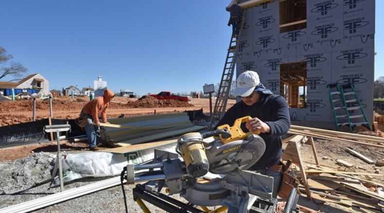 Milton has adopted an incentive to encourage new-home developers in the city to pursue projects with lot sizes of at least three acres. AJC FILE