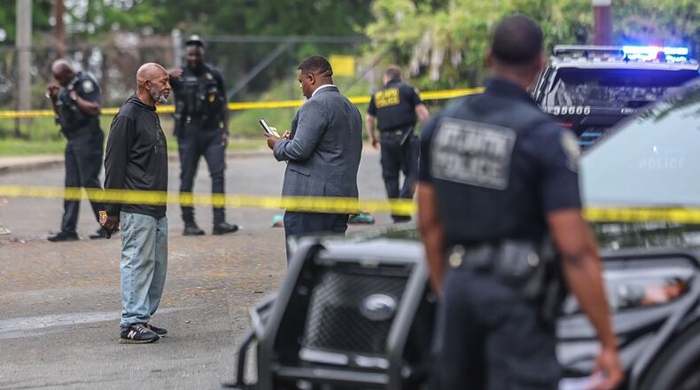 Police are investigating a shooting in southwest Atlanta on Wednesday morning.