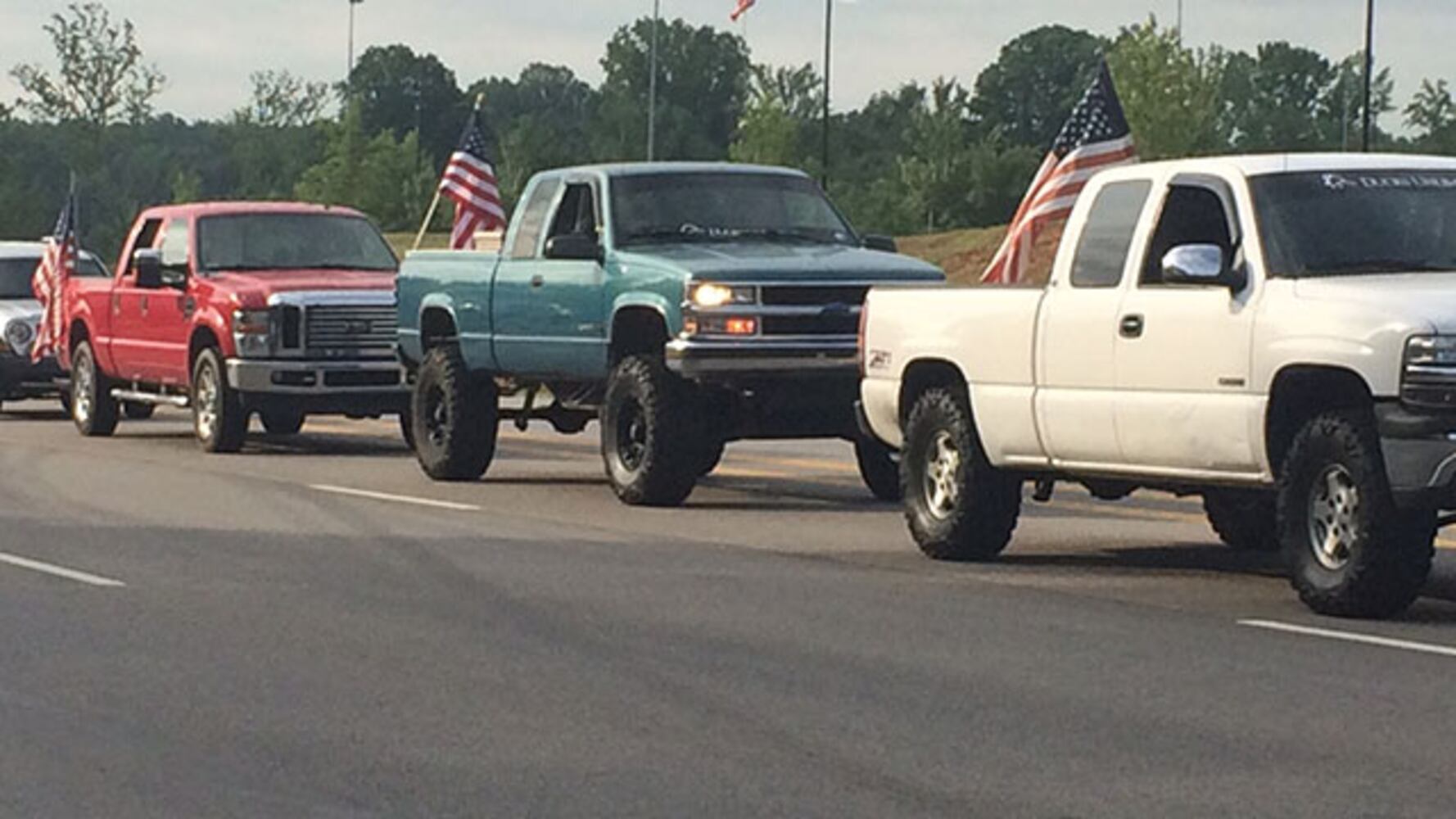 Rally at South Carolina high school