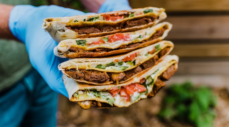 Crunch Wrap from Happy Seed.