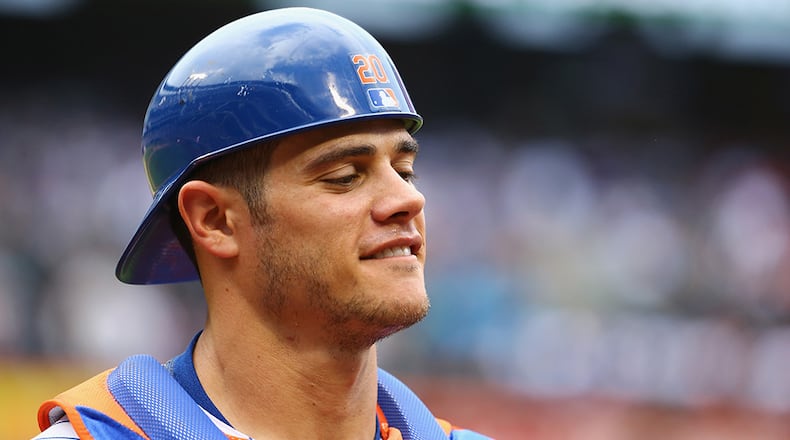 Cathcer Anthony Recker played three seasons with the New York Mets. (Al Bello/Getty Images)