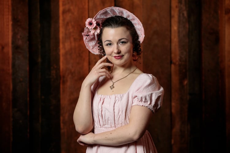 The Atlanta Shakespeare Company and Belle Esprit present a reimagining of Jane Austen’s “Emma,” with Claire F. Martin in the title role, from Thursday, April 30-Sunday, May 31. (Photo courtesy of Atlanta Shakespeare Company)