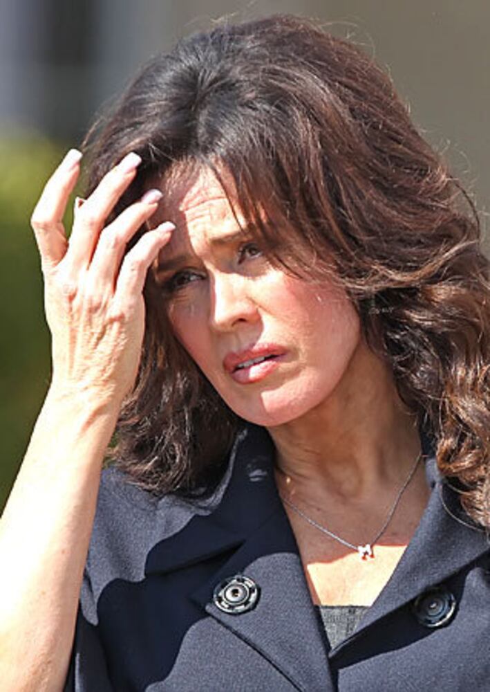 The funeral for Marie Osmond's son
