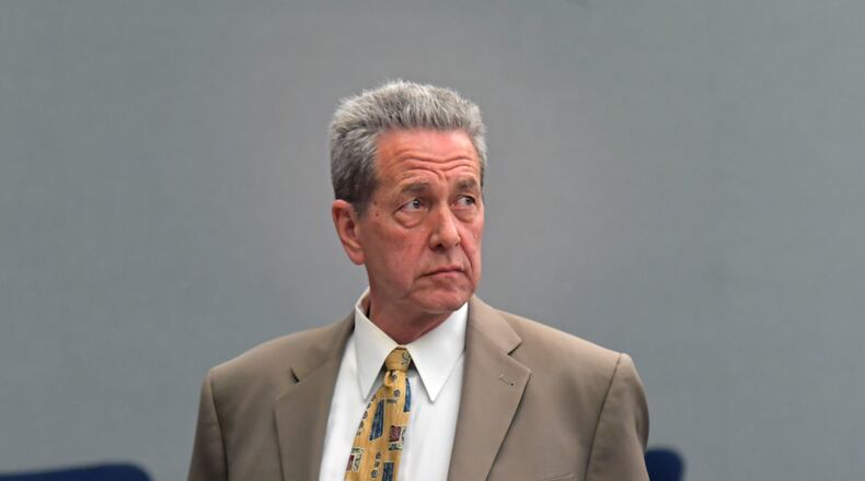 Gwinnett County District Attorney Danny Porter appears before a court hearing at Gwinnett Justice and Administration Center. All jury cases are off until at least March 27. HYOSUB SHIN / HSHIN@AJC.COM AJC FILE PHOTO