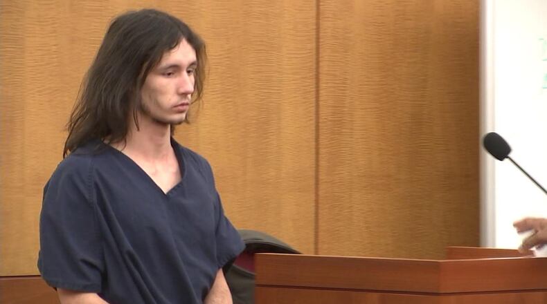Jeffrey Hazelwood, 20, pleaded not guilty Thursday to killing two teenagers behind a Roswell Publix. (Photo: Channel 2 Action News)